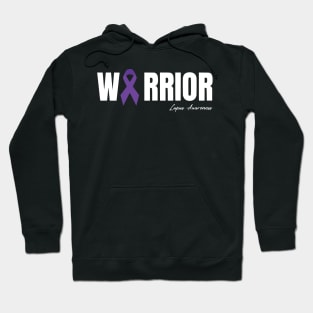 Lupus Awareness Purple Ribbon Hoodie